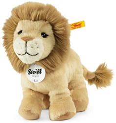 Steiff peluche lion Leo beige 16 cm - lion en peluche doux