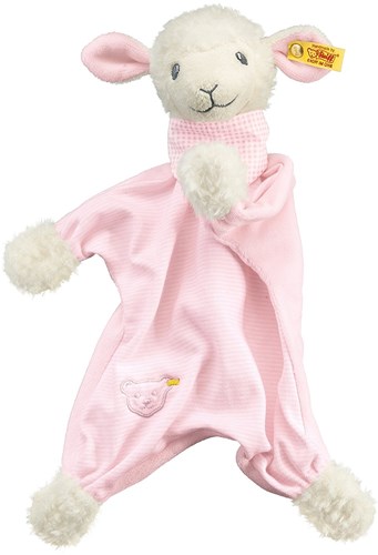 Steiff doudou Sweet Dreams agneau, rose - peluche bébé 30 cm