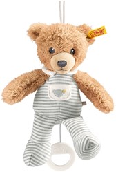 Steiff peluche musicale boîte à musique Sleep well bear gris 20 cm