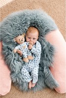 Steiff ours en peluche Teddy and Me garçon bébé avec pyjama bleu 25 cm-3