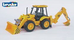 Bruder JCB 4CX tracteur jouet avec chargeur avant et arrière véhicule de chantier