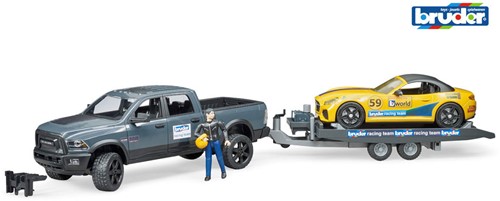 Bruder Bruder RAM 2500 Power Wagon en Roadster Bruder Racing Team