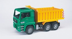 Bruder camion benne MAN jouet vert 1:16 pour enfants