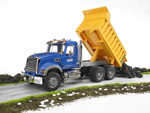 Bruder Mack Granite camion benne - jouet camion chantier-3