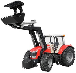 BRUDER Massey Ferguson 7624 with frontloader véhicule pour enfants