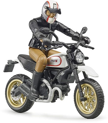 Bruder Bruder bworld Ducati Scrambler Sled en berijder-2