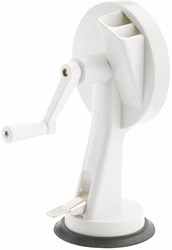Westmark coupe-haricots ustensile de cuisine avec lames en acier inoxydable - blanc - moulin à haricots