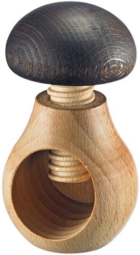 Westmark casse-noix bois design champignon accessoire cuisine hêtre