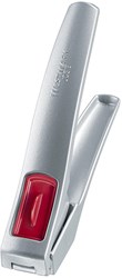 Westmark presse-ail ustensile de cuisine argent-rouge avec élément de nettoyage
