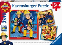 Ravensburger puzzle Sam le pompier - puzzle enfant 3x49 pièces