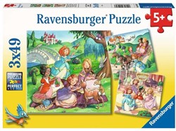 Ravensburger Casse-tête pour enfants 3x49 pièces Petites Princesses