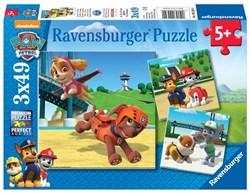 Ravensburger puzzle PAW Patrol - puzzle enfant 3x49 pièces - Team à 4 Pattes