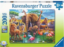 Ravensburger puzzle Animaux safari XXL 200 pièces puzzle enfants
