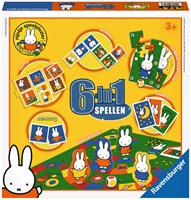 Ravensburger boîte de jeux Miffy 6 en 1 - classiques pour enfants