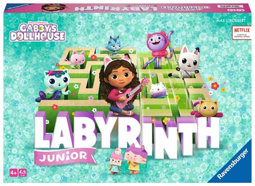 Ravensburger Gabby's Dollhouse Junior Labyrinthe - Jeu de société pour enfants