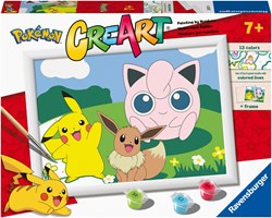 CreArt Schilderen op Nummer - Pokemon Classics