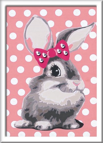 Ravensburger peinture par numéro Classic E lapin coffret créatif-2