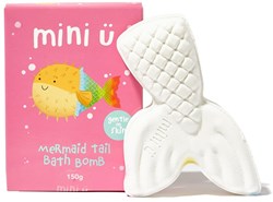Mini U bombe de bain sirène - bombe effervescente colorée pour enfants