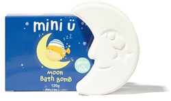 Mini U bombe de bain lune - boule de bain effervescente colorée pour enfants