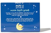 Mini U bombe de bain lune - boule de bain effervescente colorée pour enfants-3