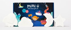 Mini U coffret bombes de bain - plaisir pétillant et coloré pour enfants