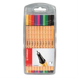 Stabilo feutre fin point 88 étui 10 couleurs - set créatif