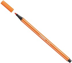 Stabilo feutre premium Pen 68 vermillon pâle - feutre créatif rouge