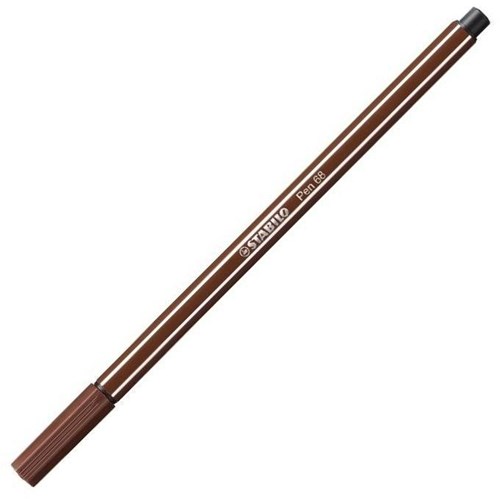 STABILO Pen 68 feutre premium marron - marqueur créatif-2