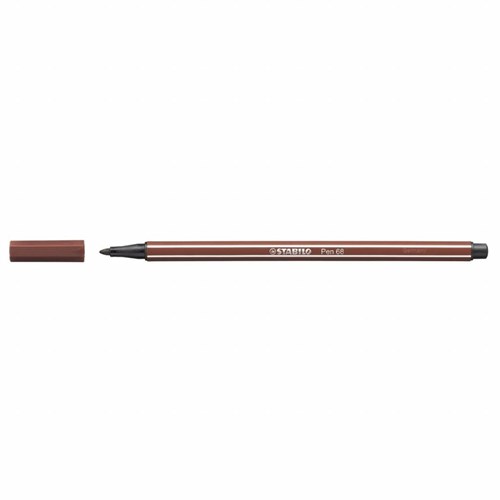 Stabilo feutre premium Sienne - Pen 68 - stylo créatif