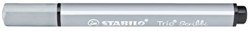 STABILO Trio Scribbi - stylo feutre ergonomique - indestructible par pointe flottante - gris éléphant