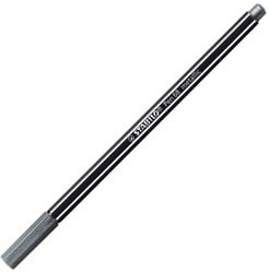 STABILO Stylo 68 métallique - feutre de qualité supérieure - argenté