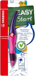 Stabilo stylo roller ergonomique droitier holographique magenta