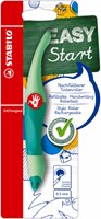 Stabilo stylo roller ergonomique droitier pastel menthe bleu rechargeable