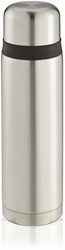 Leifheit bouteille isotherme inox 1 litre - double paroi - argentée - gourde isotherme