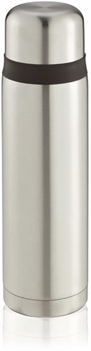 Leifheit bouteille isotherme inox 1 litre - double paroi - argentée - gourde isotherme