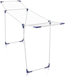 Leifheit séchoir Classic 180 Solid - séchoir sur pied bleu 18 mètres