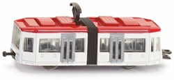 Siku tram jouet maquette rouge-blanc pour enfants