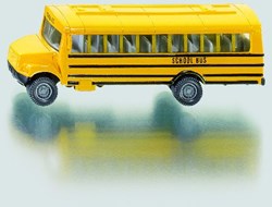 Siku bus jouet autobus scolaire américain jaune en métal