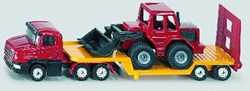 Siku Camion surbaissé avec chargeur frontal - Véhicule jouet 1616 - Métal