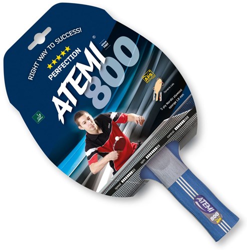 Atemi raquette de tennis de table 800 anatomic - 5 étoiles ITTF professionnel