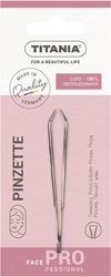 Titania Pincet 8cm -  gebogen schuin