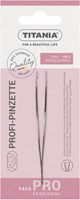 Titania pince jouet éducatif acier inoxydable droit 9,5cm argent