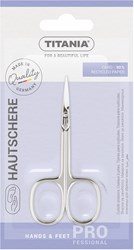 Titania ciseaux à cuticules Solingen précision 9,5cm pour soin des ongles