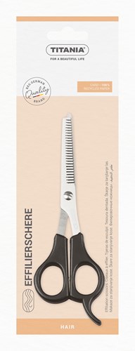 Titania ciseaux de coiffure effileur 16,5cm - ciseaux professionnels enfants