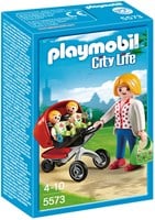 Playmobil City Life poussette - Landau jumeaux 5573 jouet