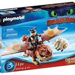 Playmobil Dragon Racing : Varek et Krokmou 70729