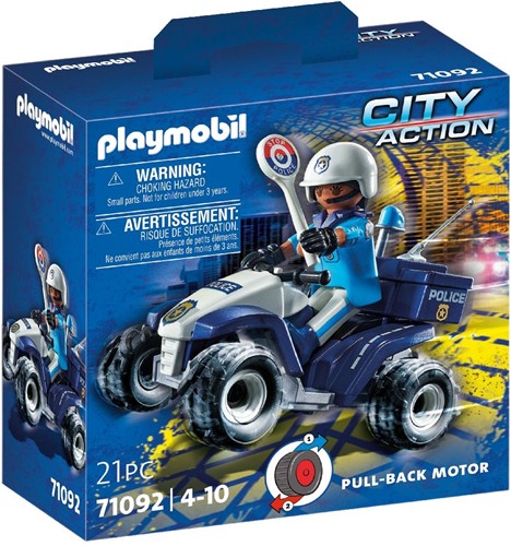 Playmobil City Action Police Speed Quad - 71092