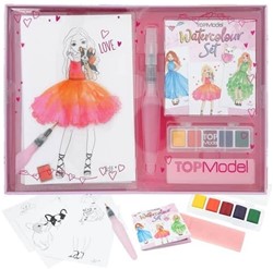 Depesche TOPModel livre de coloriage Doodle néon avec marqueurs néon