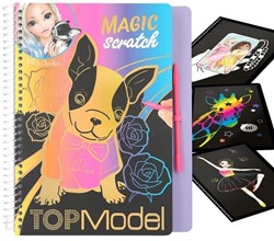Le livre à gratter magique Depesche TOPModel