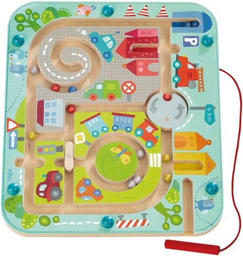 HABA Jeu magnétique Ville labyrinthe